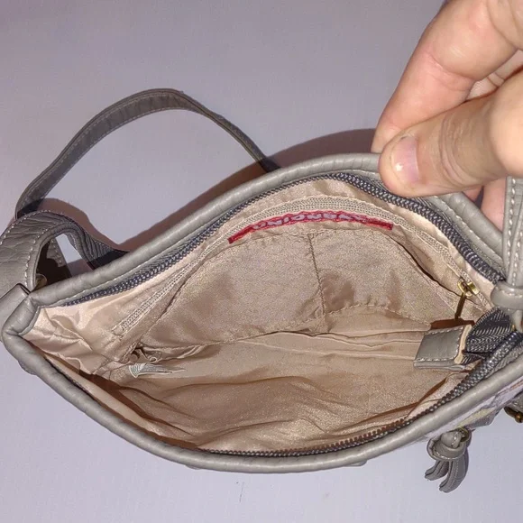 Purse☮️VINTAGE☮️ UNION BAY Cat/Fox Lovers Crossbody Bag - Picture 8 of 8